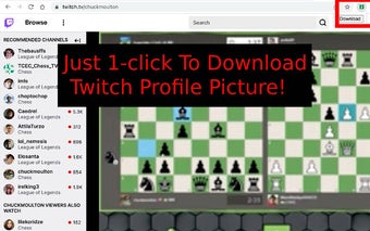 Profile Picture Downloader for Twitch™
