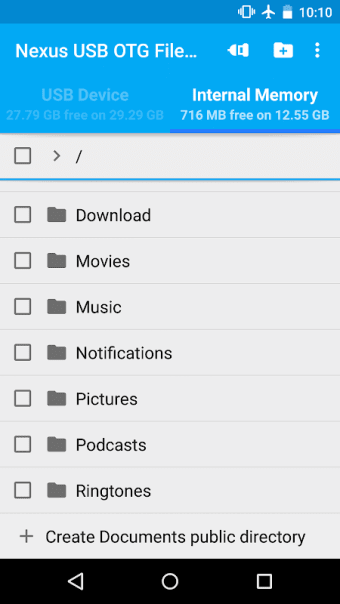 USB OTG File Manager for Nexus Trial