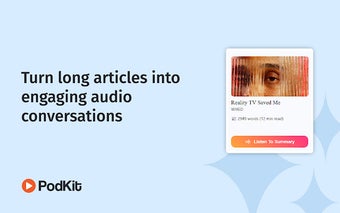 PodKit: Articles To Podcasts