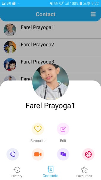 Farel Prayoga Video Call Chat