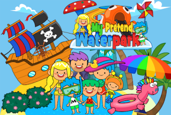 My Pretend Waterpark  Kids Summer Splash Pad FREE