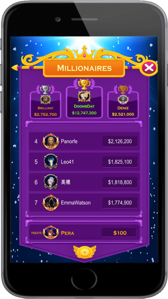 Trivia Millionaire - Offline Logic Quiz Game