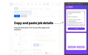 ApplyPal: Cover Letter & Match Scores