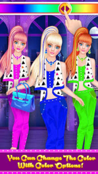 Fashion Doll - Holiday Fun Dress up  Makeover