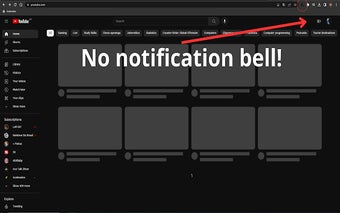 Notification Bell Hider for Youtube™