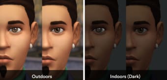 Eye Shine Remover mod for The Sims 4
