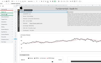 Chrome spreadsheets move left