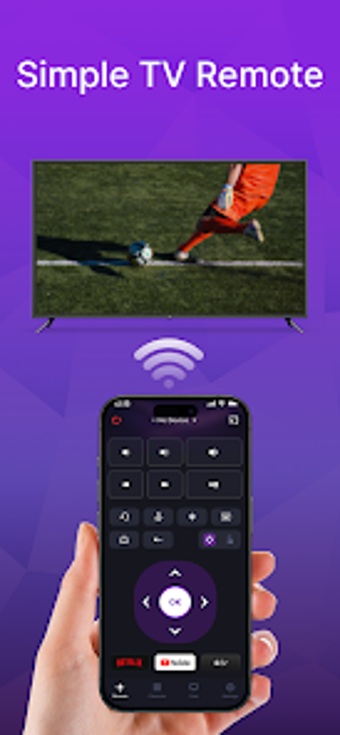 TV Remote Control for Smart TV