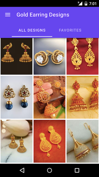 Gold Earring Designs