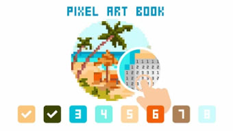 Pixel Art Book - Coloring Game