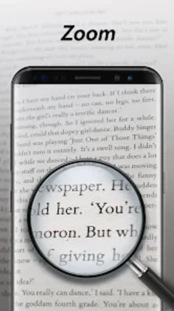 Vision Magnifier: Magnifying