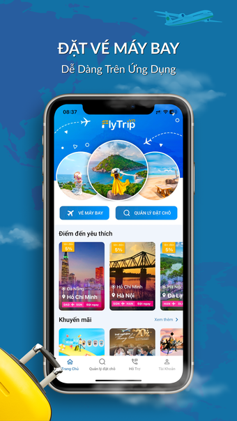 FlyTrip: Vé Máy Bay trực tuyến