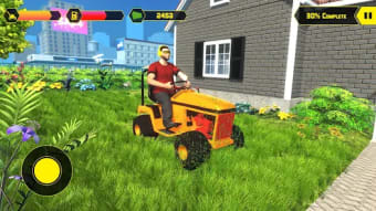 Lawn Mowing Grass Cutting Game