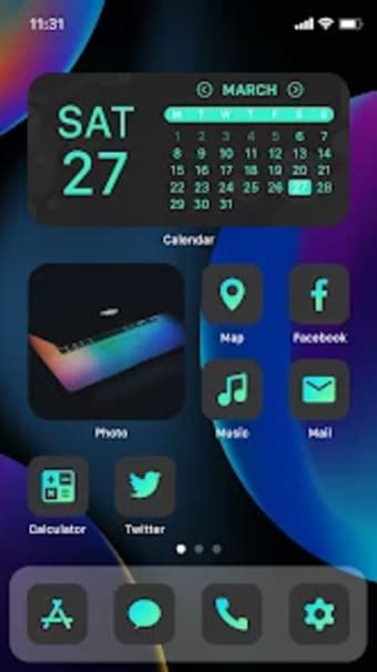 Wow Chocomint Theme Icon Pack