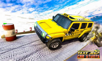 Taxi Jeep Car Stunts Games 3D: Ramp Car Stunts