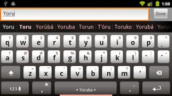 Yoruba Keyboard Plugin