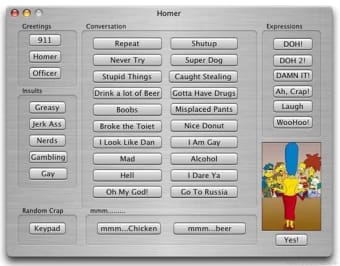 Homer Simpson Soundboard