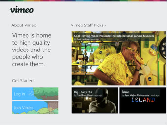 Vimeo pour Windows 10