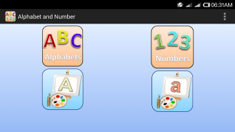 Alphabet  Number for Nursery