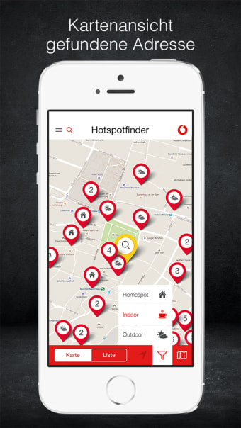 Vodafone Hotspotfinder