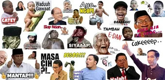 Stiker WA Lucu Bergerak Ngakak