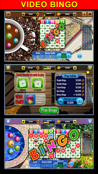 Bingo - FREE  Video Bingo  Multiplayer Bingo Games