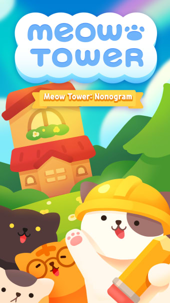 Meow Tower: Nonogram Pictogram