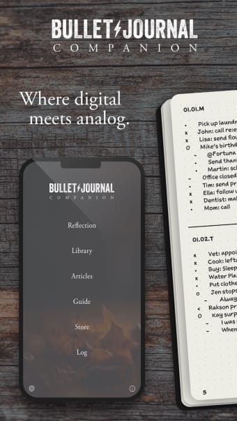 Bullet Journal Companion