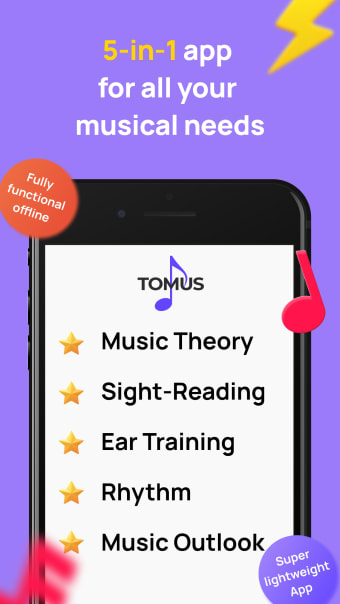Tomus - music theory tutor