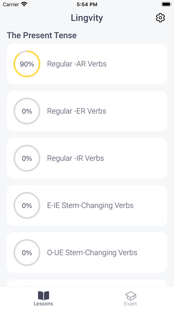 Lingvity - Spanish Conjugation