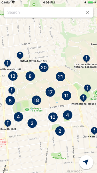 Berkeley Campus Maps