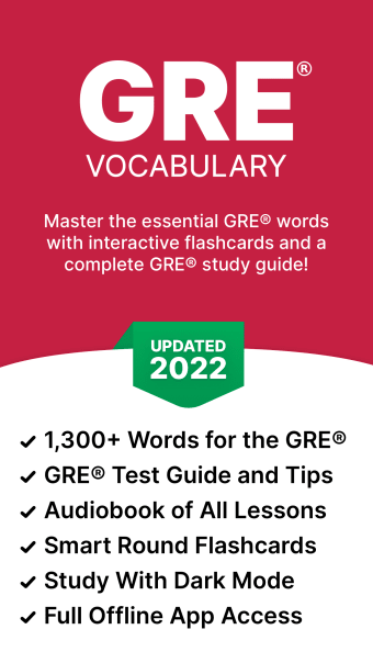 GRE Vocabulary Builder 2022