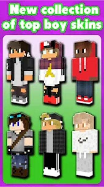 Boy Skins for Minecraft PE