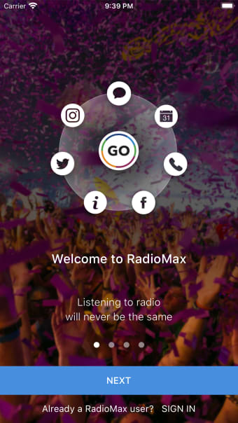 RadioMAX App
