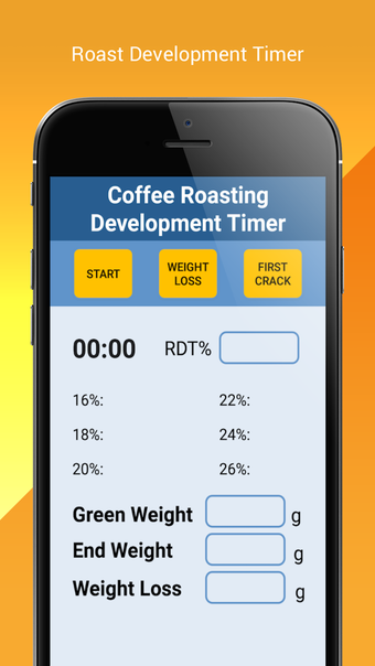 Coffee Roasting RDT Timer