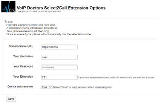 VoIP Doctors Select2Call