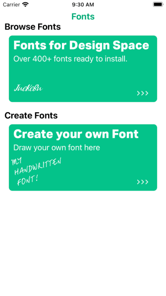 Fonts for Cricut Designs