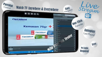 Livestream TV - M3U Stream Player IPTV