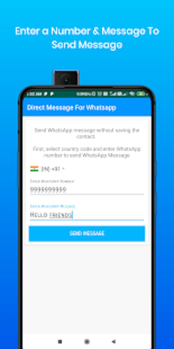 Direct Message For WhatsApp  WA Business