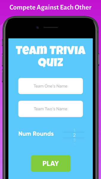 Group Trivia Quiz Team Game