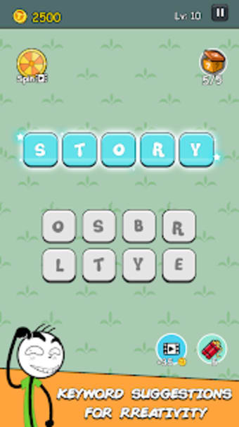 Mr Troll Story - Word Games Puzzle