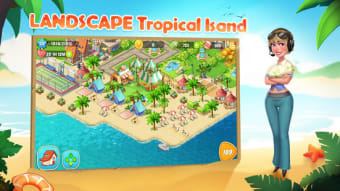 My Tropicaland - Matching  Build Puzzle Game