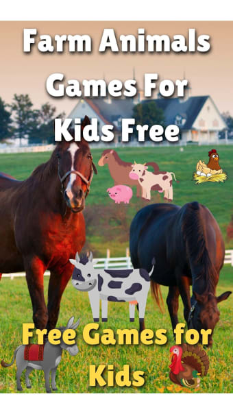 Farm Animals Games For Kids
