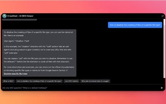 Crawltbot - SEO Helper