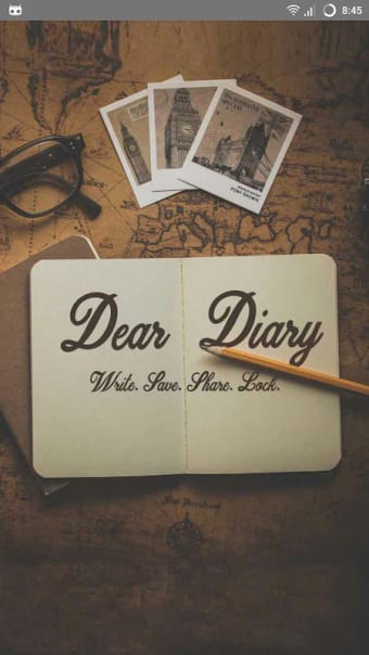 Dear Diary -  Password, Backup