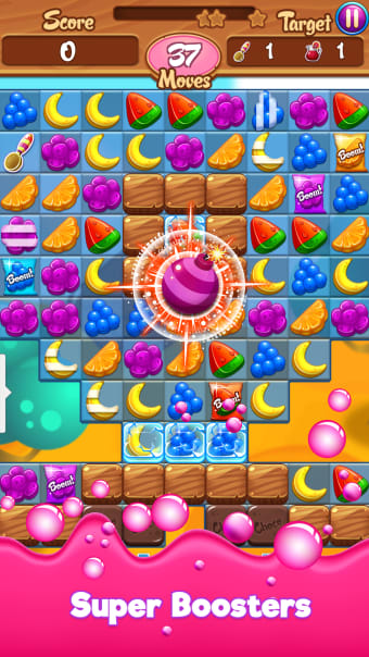 Jelly Crush Mania - King of Sweets Match 3 Games