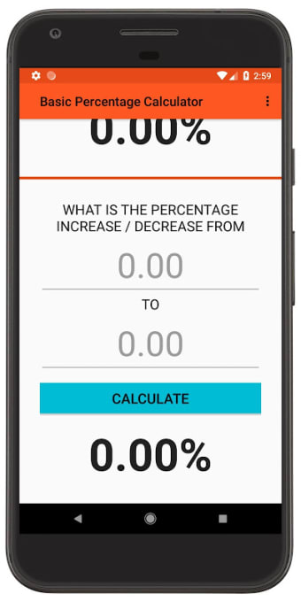 Basic Percentage Calculator