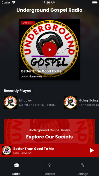 Underground Gospel Radio