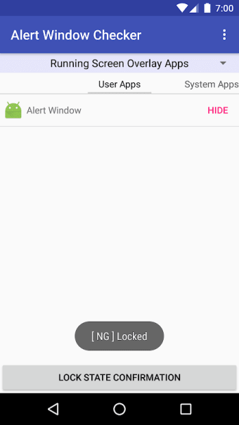 Alert Window Checker - Check Screen Overlay Apps