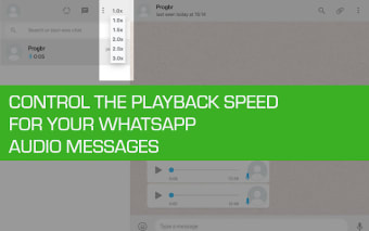 Audio Speed Controller for Whatsapp